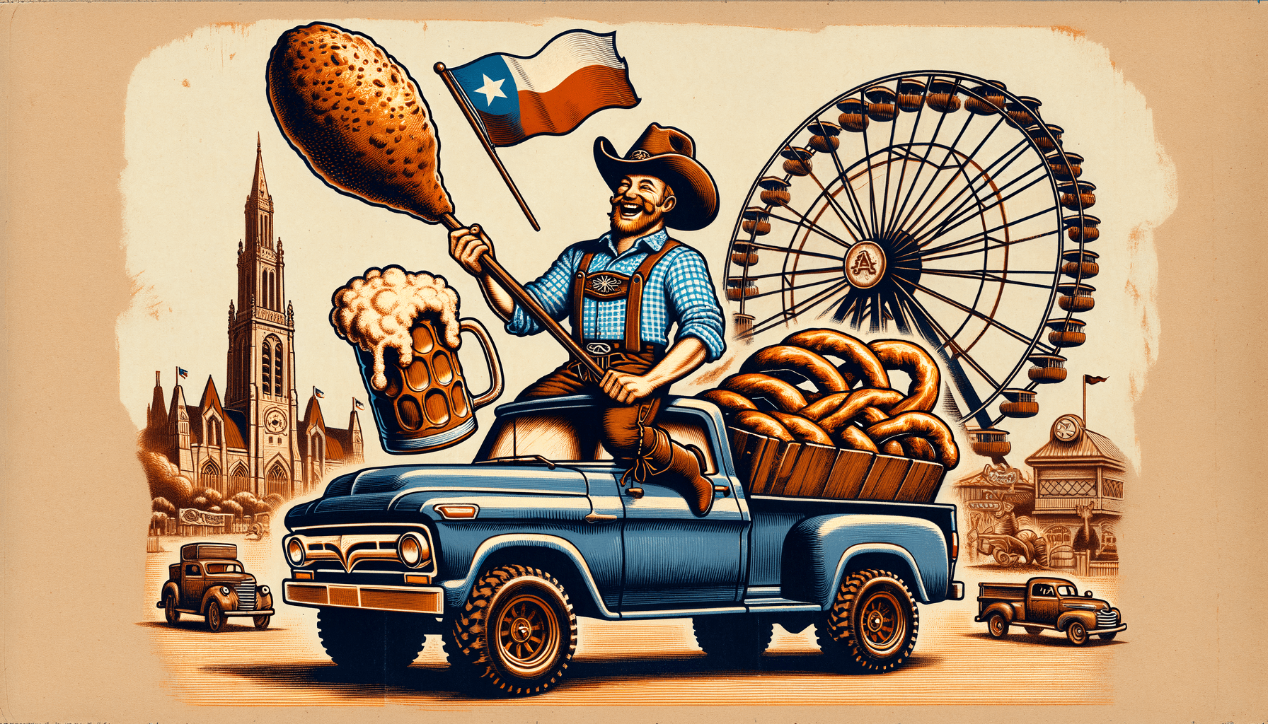 Read more about the article County Fairs & the Texas State Fair – A Survival Guide für Hungry Cowboys