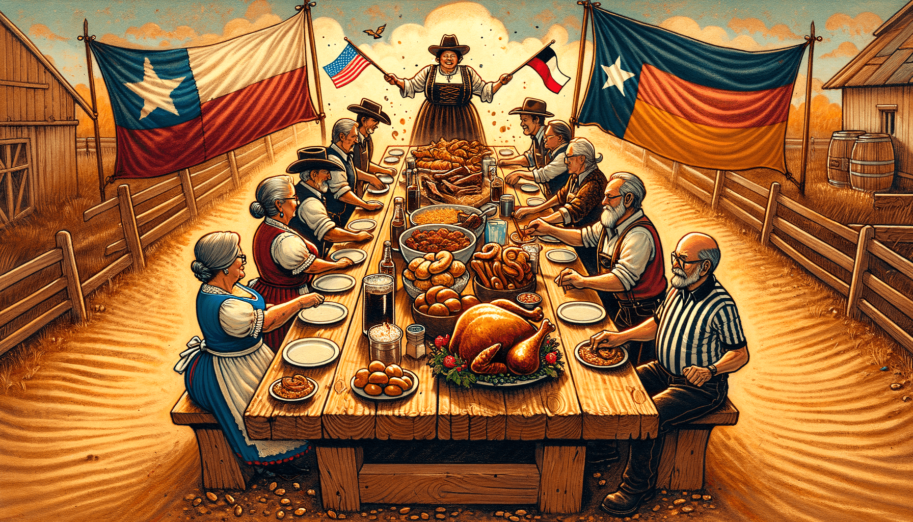 Read more about the article Sundays in Texas: Brisket, Biscuits & a Bavarian’s Brunch Blues