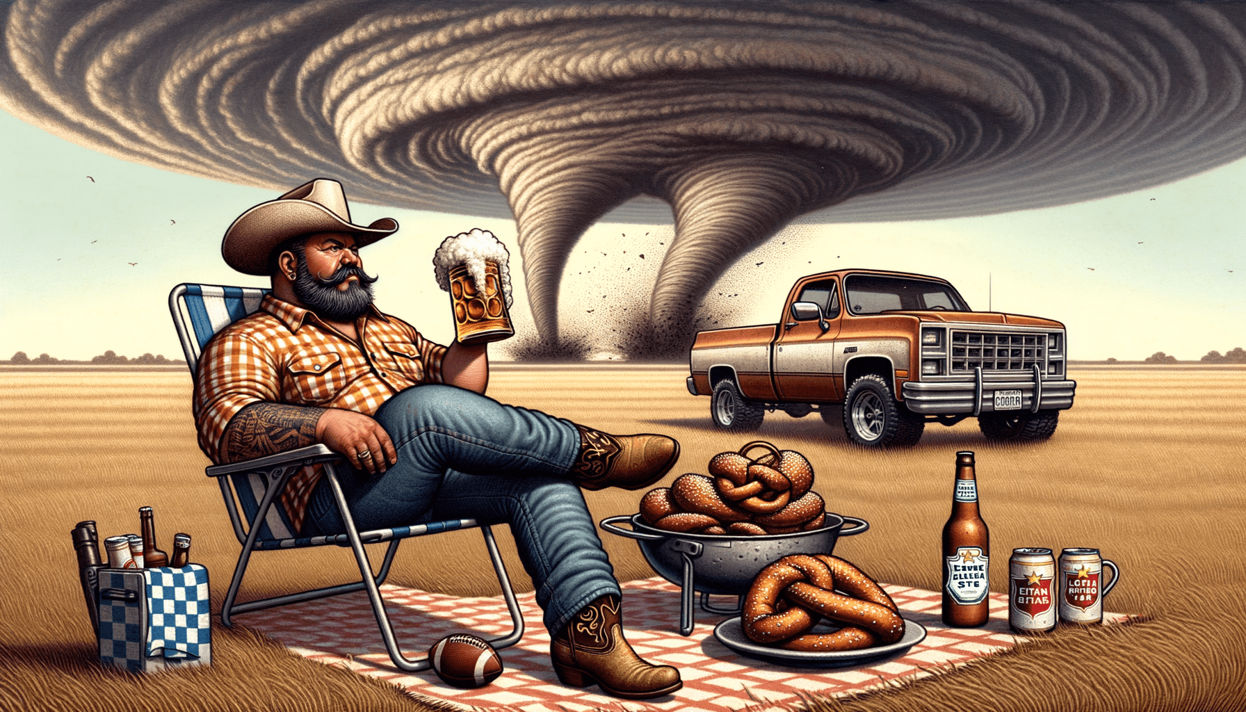 Read more about the article Tornado Alley, Bratwurst, and Lawn Chairs: A Texan Survival Guide