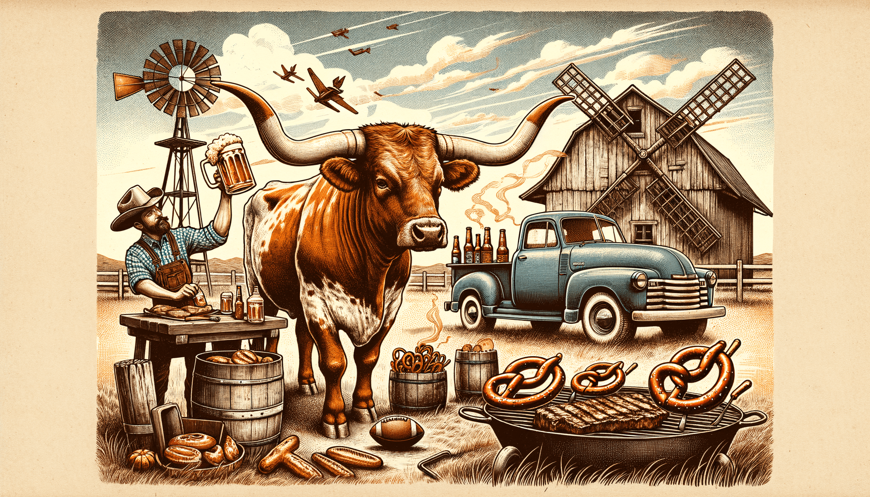 Read more about the article Cows, Cowboys & a Cold Bier – Texas Ranching Brewkraut-Style