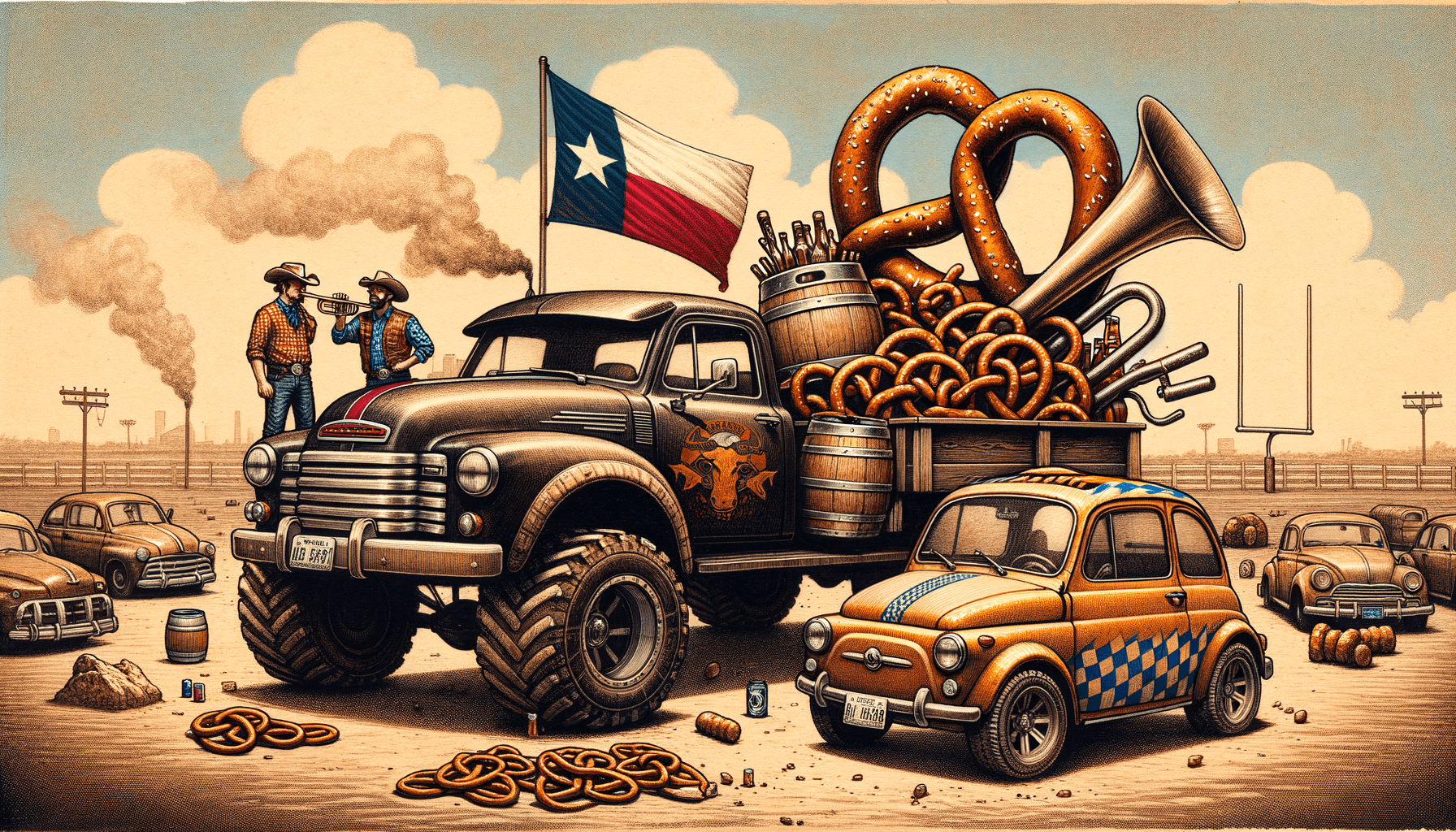 Read more about the article Horses, Pickups & Pretzels: Choosing the Right Car in Texas