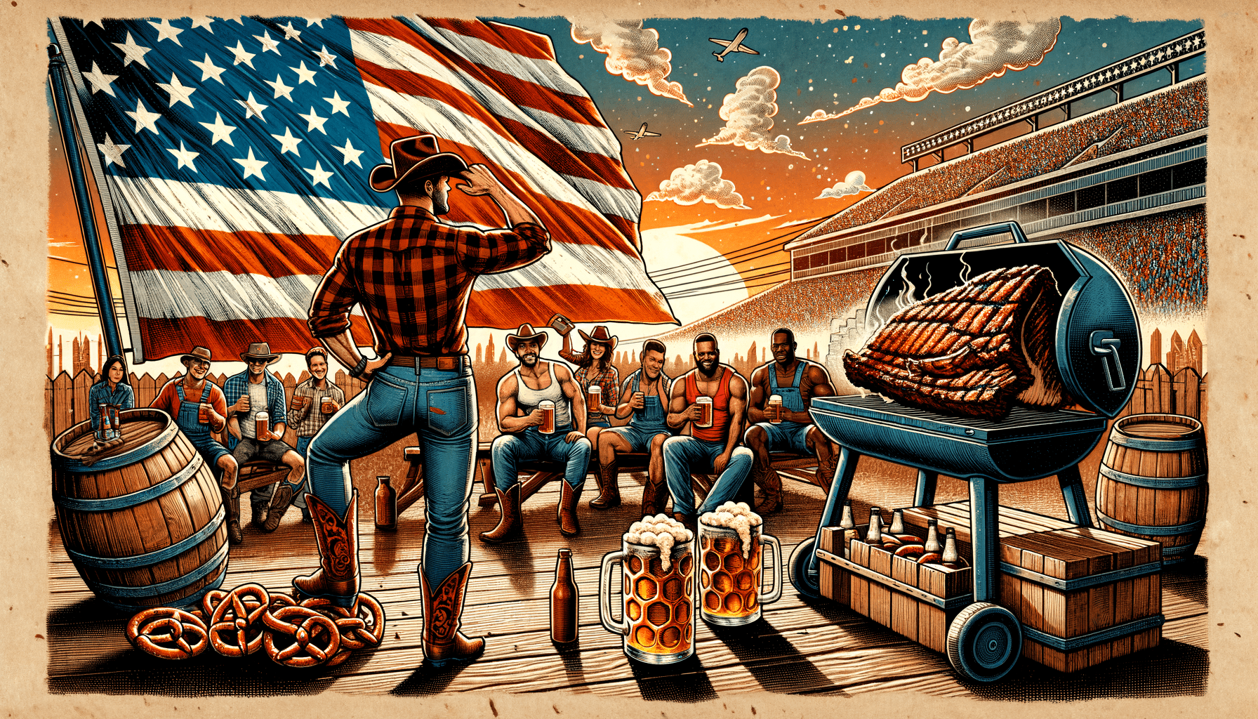 Read more about the article Stars, Stripes, und a Little Zefix – The Story of the U.S. Flag